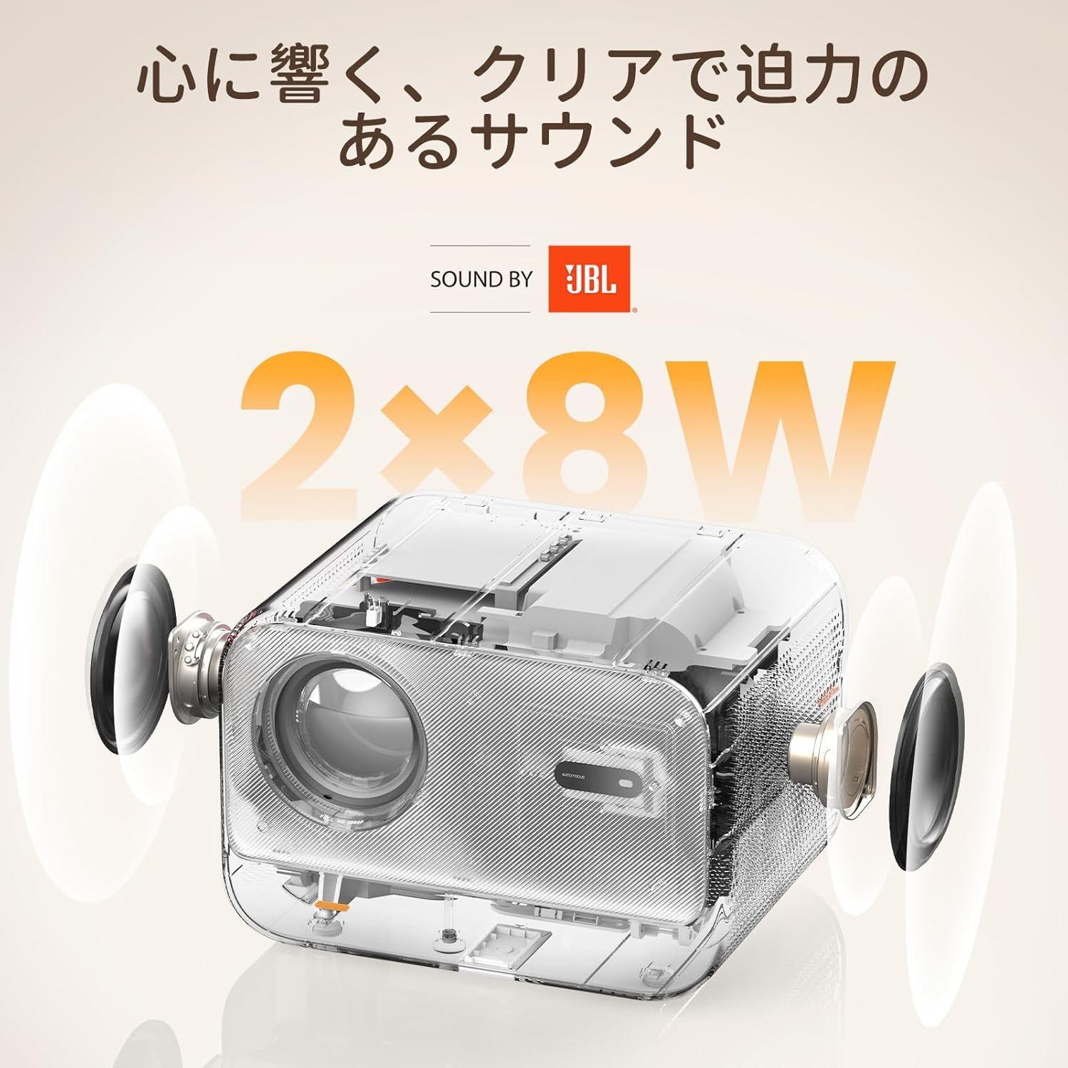 Amazon.co.jp: Yaber L2 Plus モバイルプロジェクター スマートテレビ